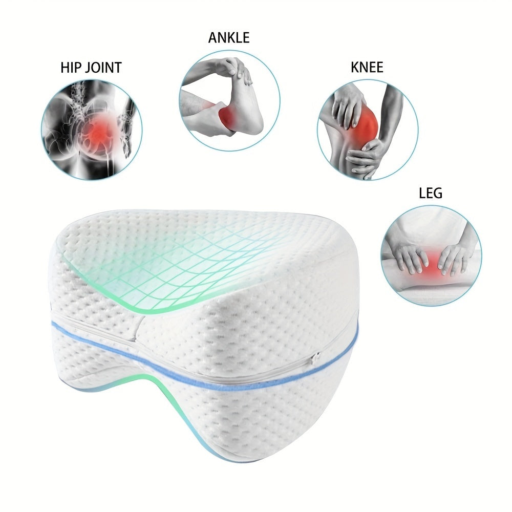 Orthopedic Memory Foam Leg Pillow for Pain Relief and Comfort