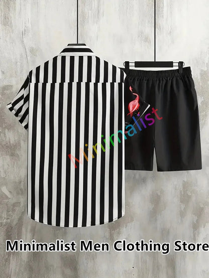 Vacay Travel men beach shorts set